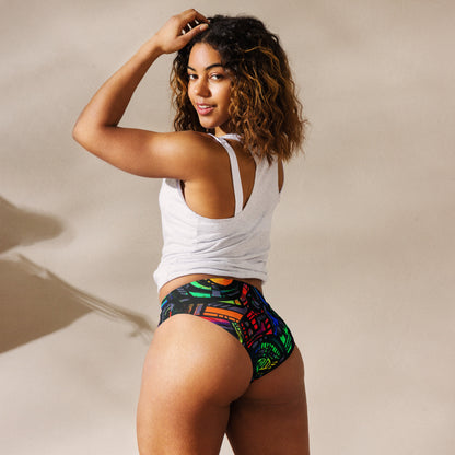 Pickles Super Dope High-waisted Bikini Bottoms - mudfm