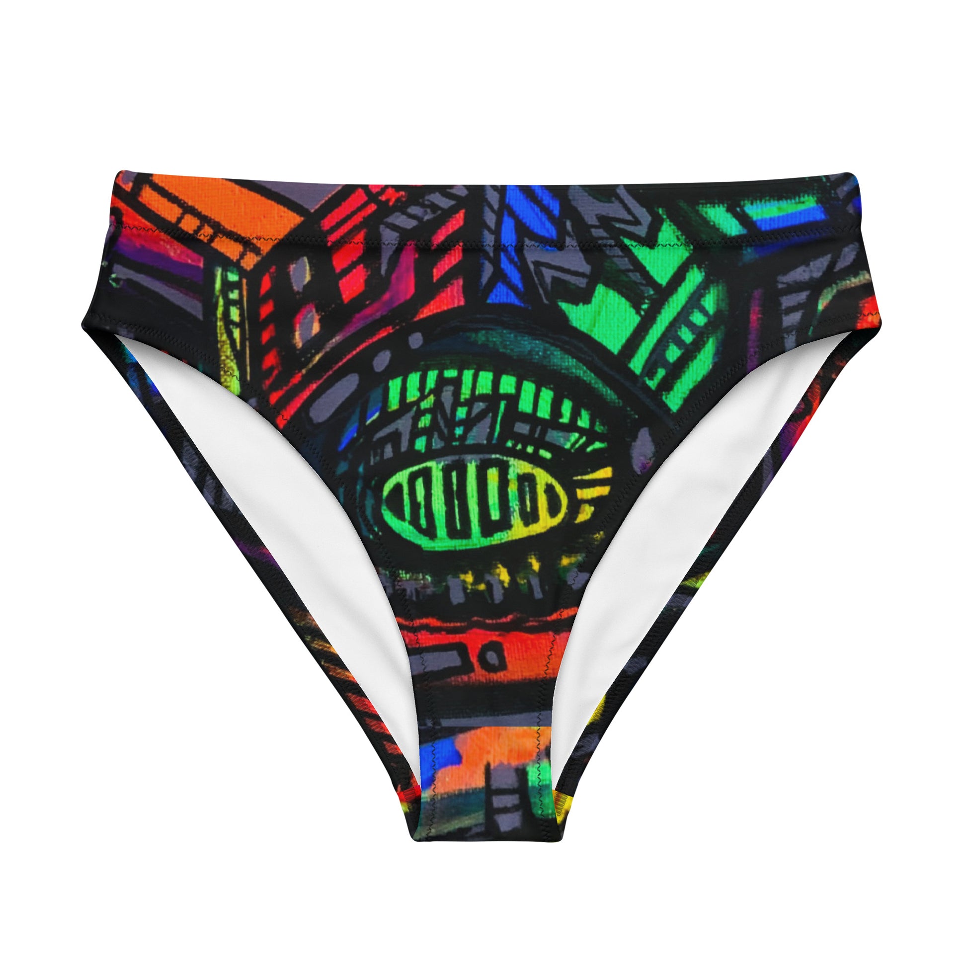 Pickles Super Dope High-waisted Bikini Bottoms - mudfm