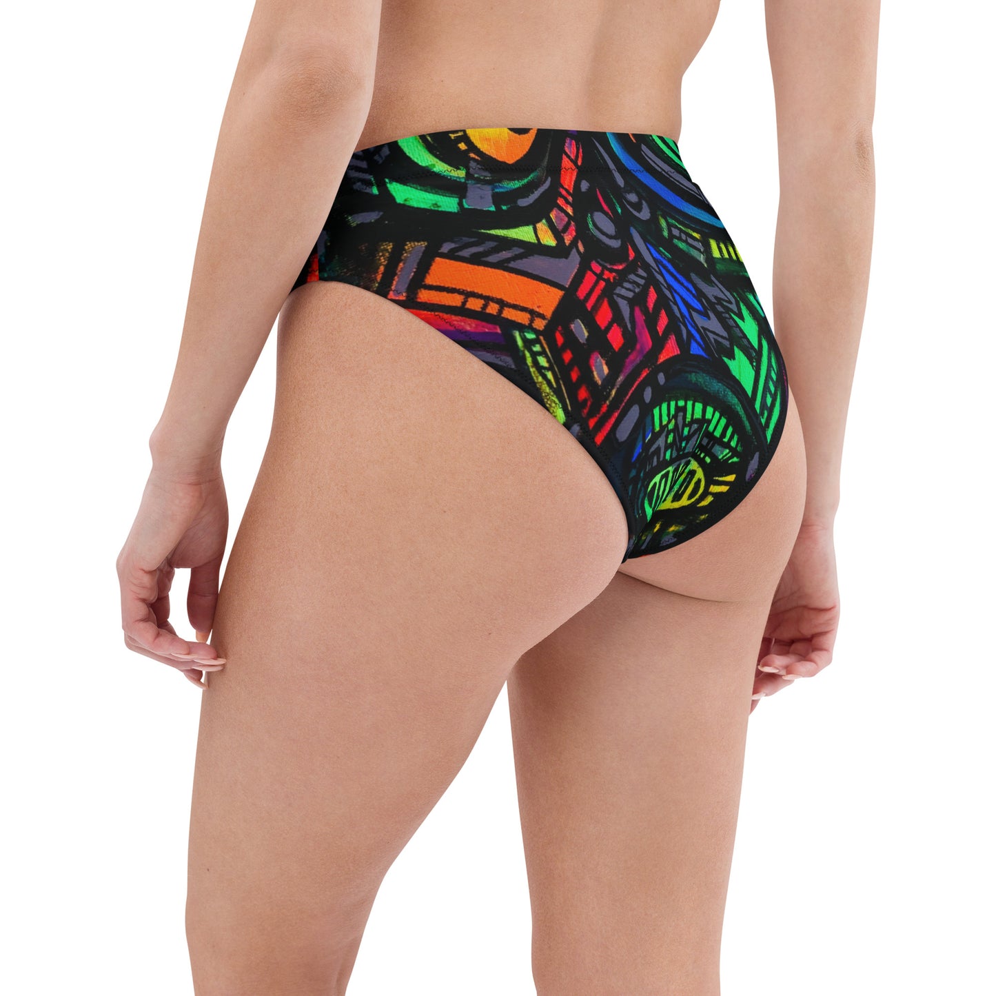 Pickles Super Dope High-waisted Bikini Bottoms - mudfm