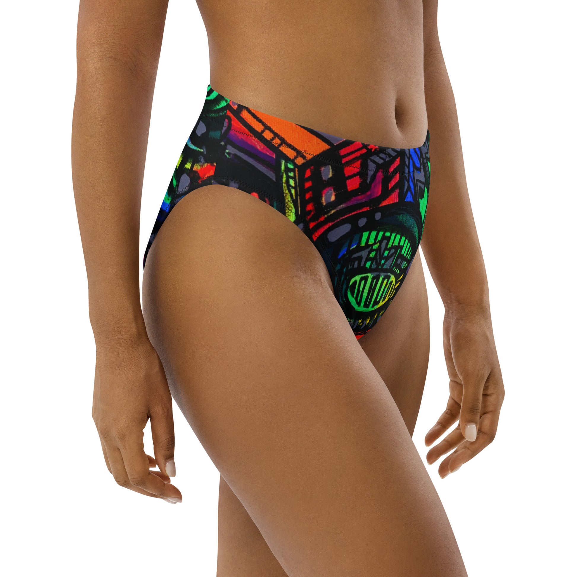 Pickles Super Dope High-waisted Bikini Bottoms - mudfm