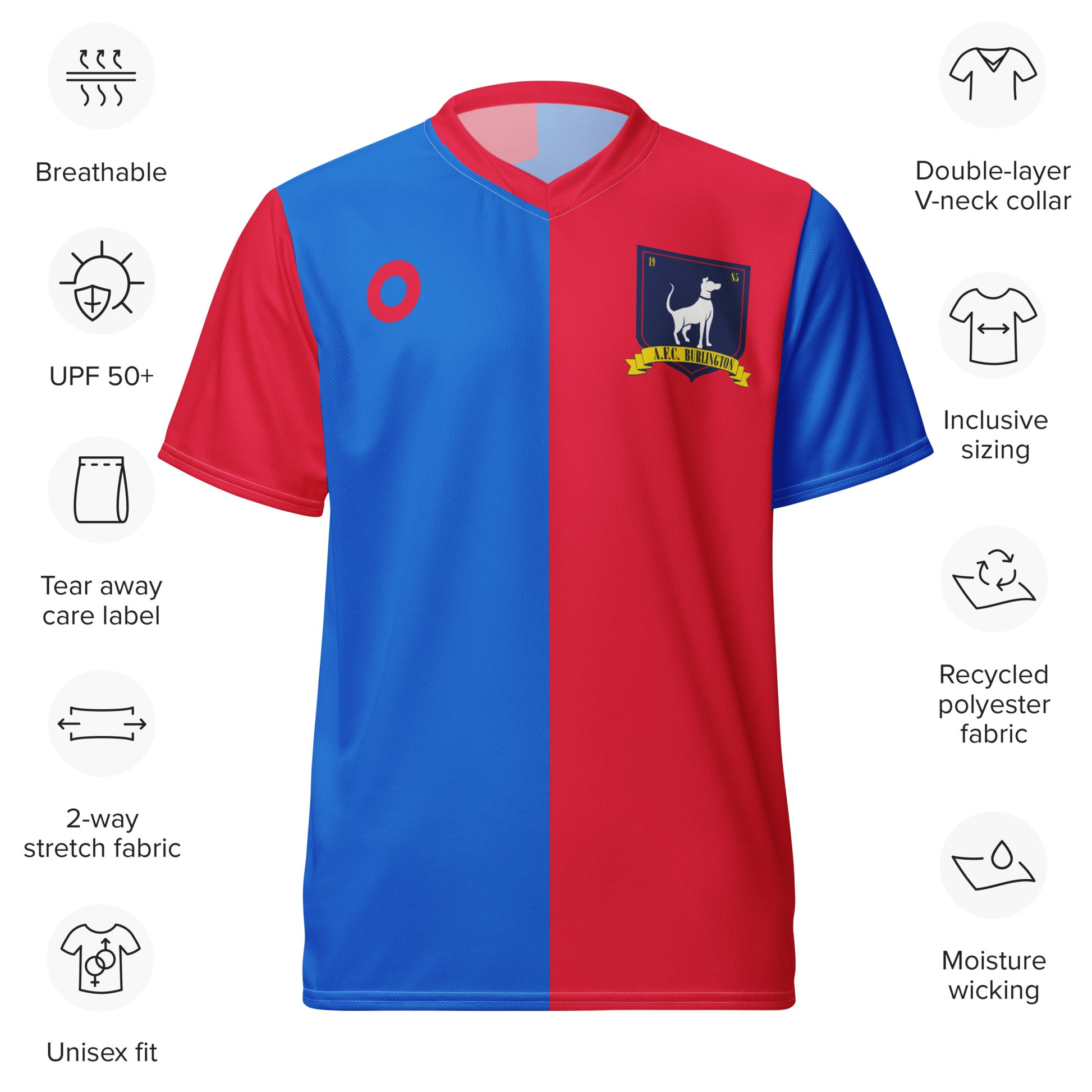 AFC Burlington Jersey 2 No Sponsor - mudfm