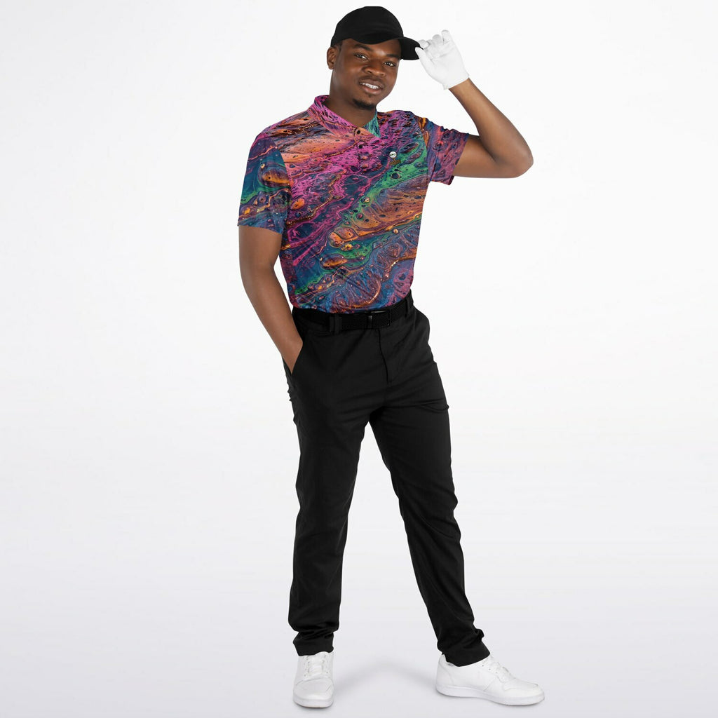 mudfm Golf -Moisture-Wicking Polo