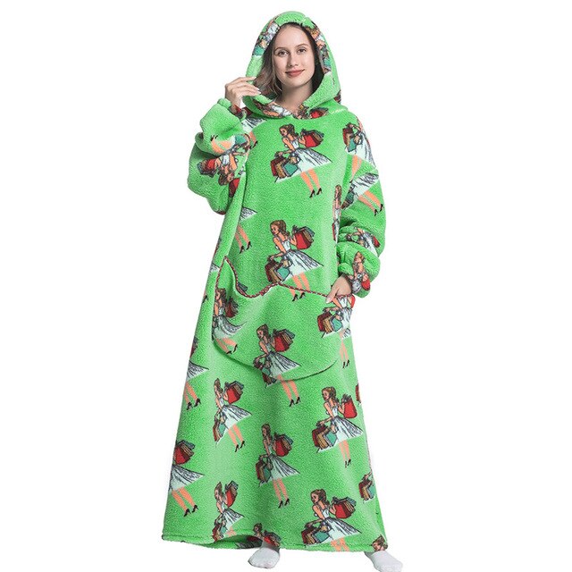 Oversized Wearable  Blankets