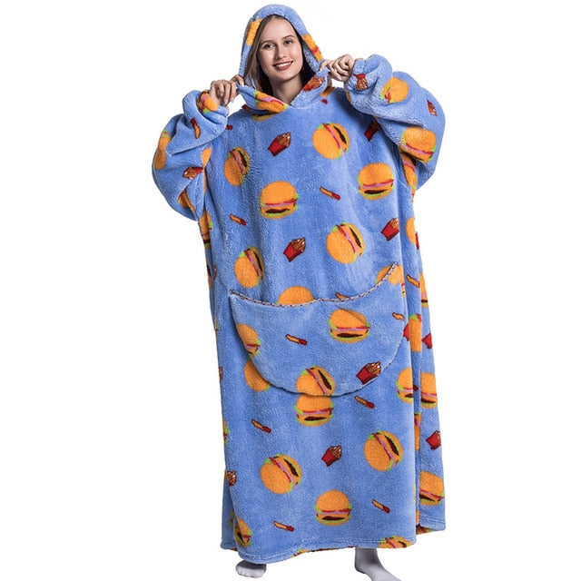 Oversized Wearable  Blankets