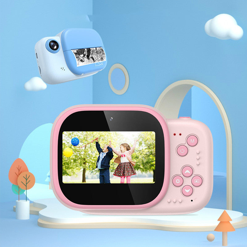 1080P HD Children's Photo Thermal Printing Camera Toys - mudfm