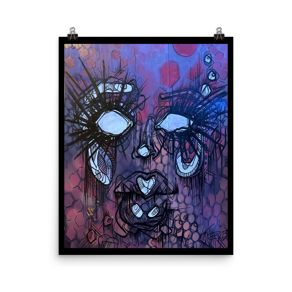 Eyelash Print/Poster - mudfm