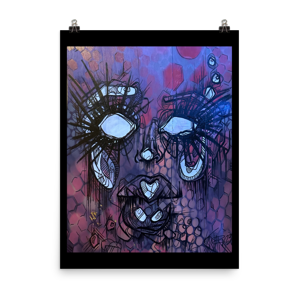 Eyelash Print/Poster - mudfm