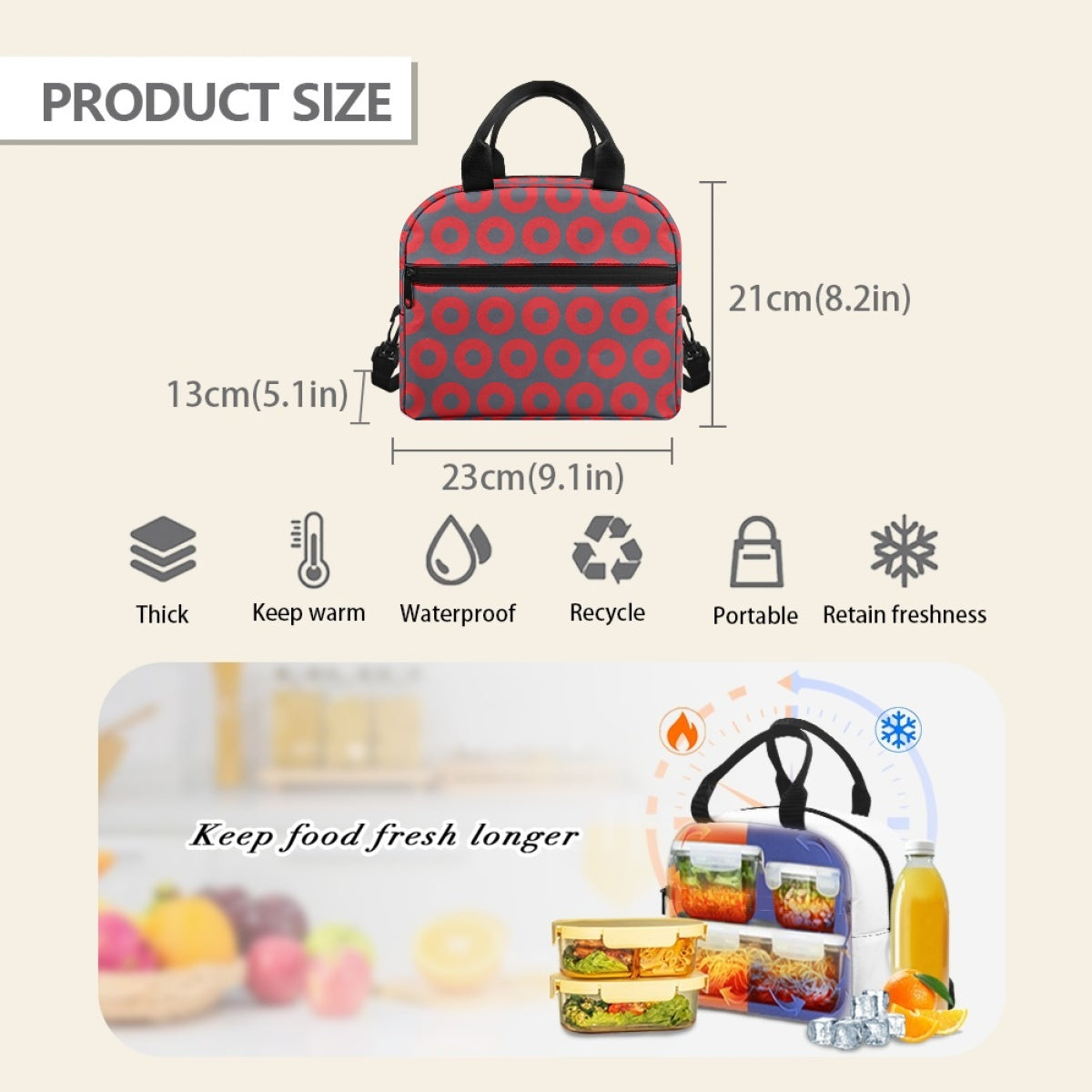 Vacuum Cleaner Lunch Bag - mudfm