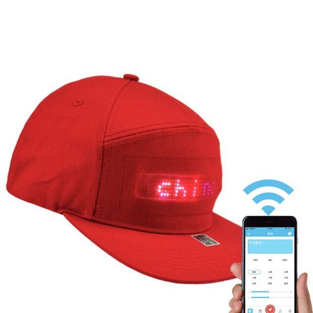 LED APP Controlled Baseball Cap - mudfm