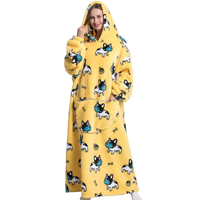 Oversized Wearable  Blankets