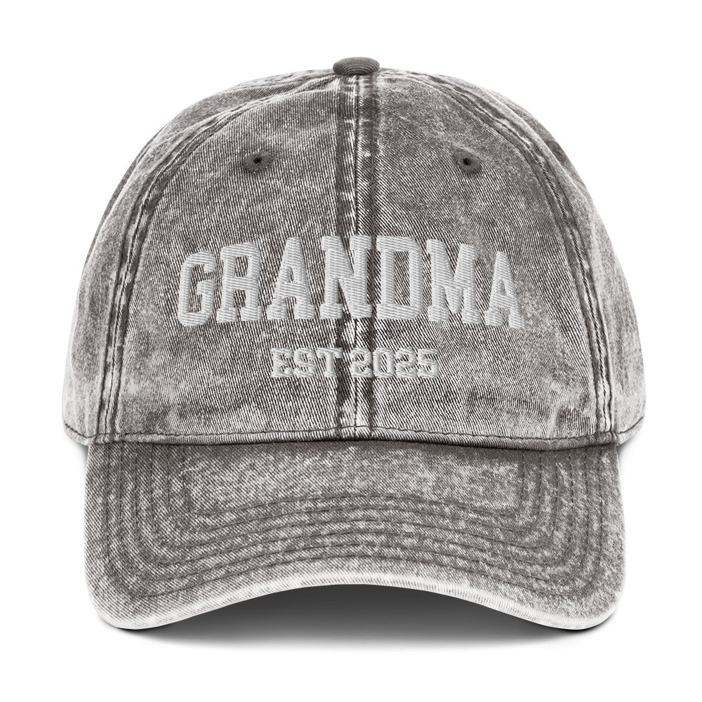Grandma 2 Vintage Cotton Twill Cap