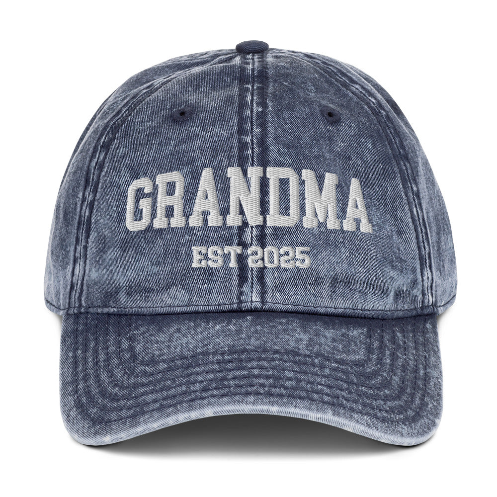 Grandma 2 Vintage Cotton Twill Cap