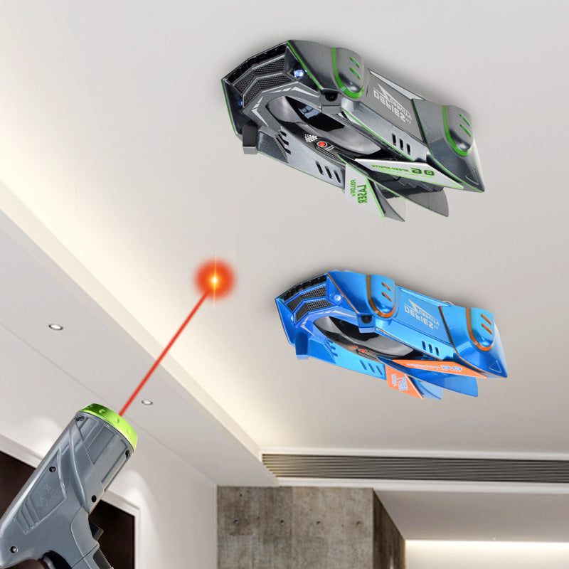 Drive me up the Wall RC Car - Laser Guided Wall Rider