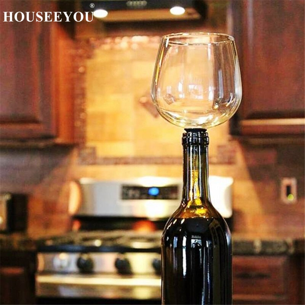 Bottle to the Face - Glass Cup - mudfm