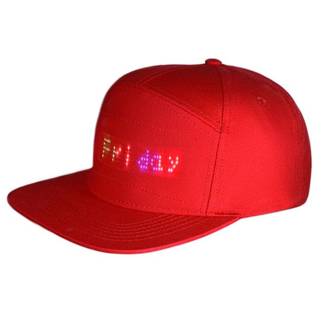 LED APP Controlled Baseball Cap - mudfm