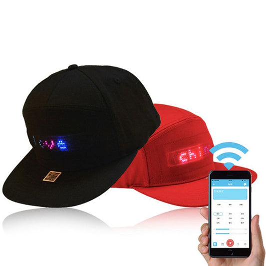 LED APP Controlled Baseball Cap - mudfm