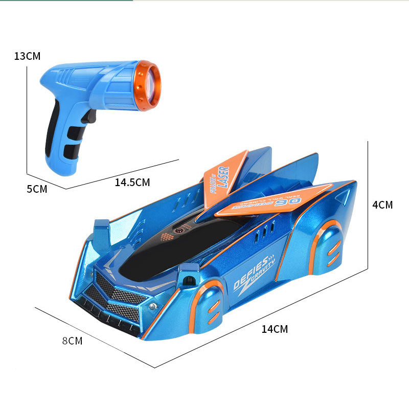 Drive me up the Wall RC Car - Laser Guided Wall Rider