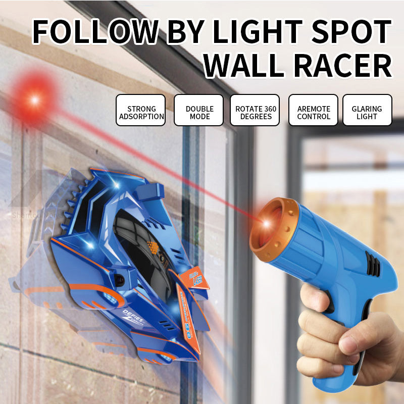 Drive me up the Wall RC Car - Laser Guided Wall Rider