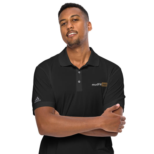 Mudfm.net  Logo - Adidas performance polo shirt - mudfm