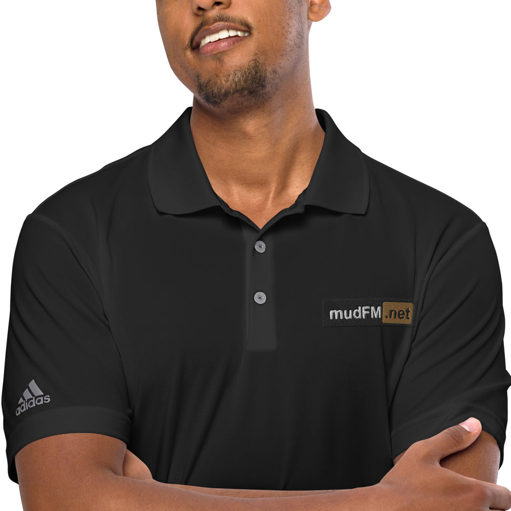 Mudfm.net  Logo - Adidas performance polo shirt - mudfm