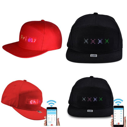 LED APP Controlled Baseball Cap - mudfm