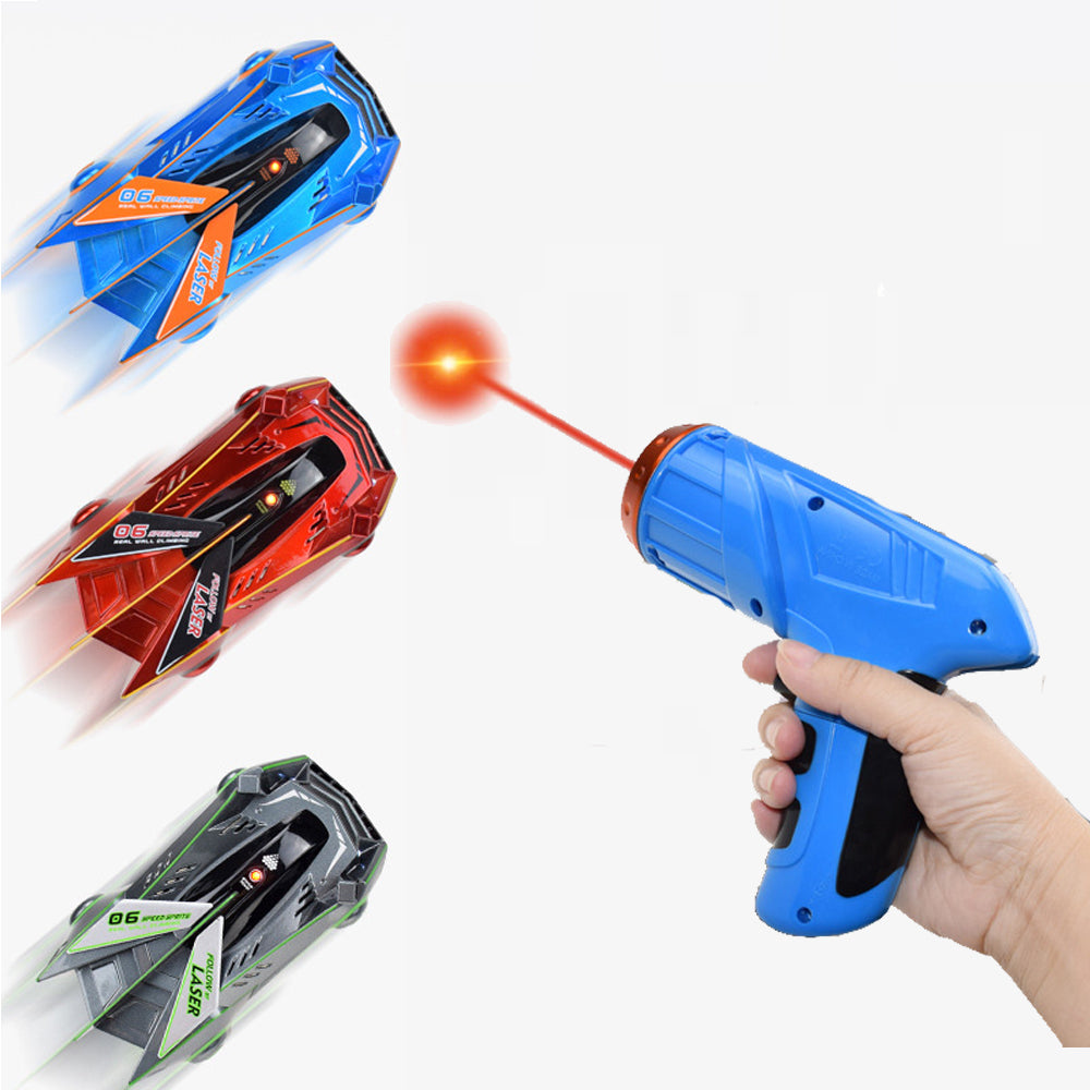 Drive me up the Wall RC Car - Laser Guided Wall Rider