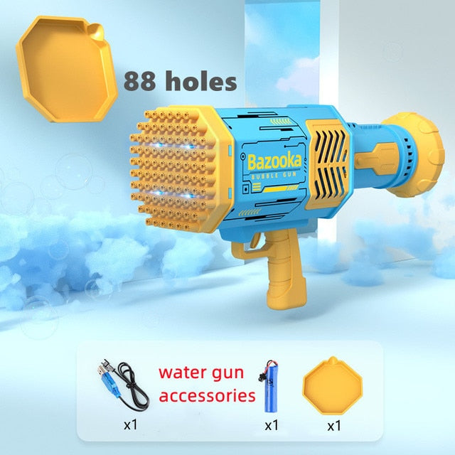 Bubble Machine with Lights - mudfm