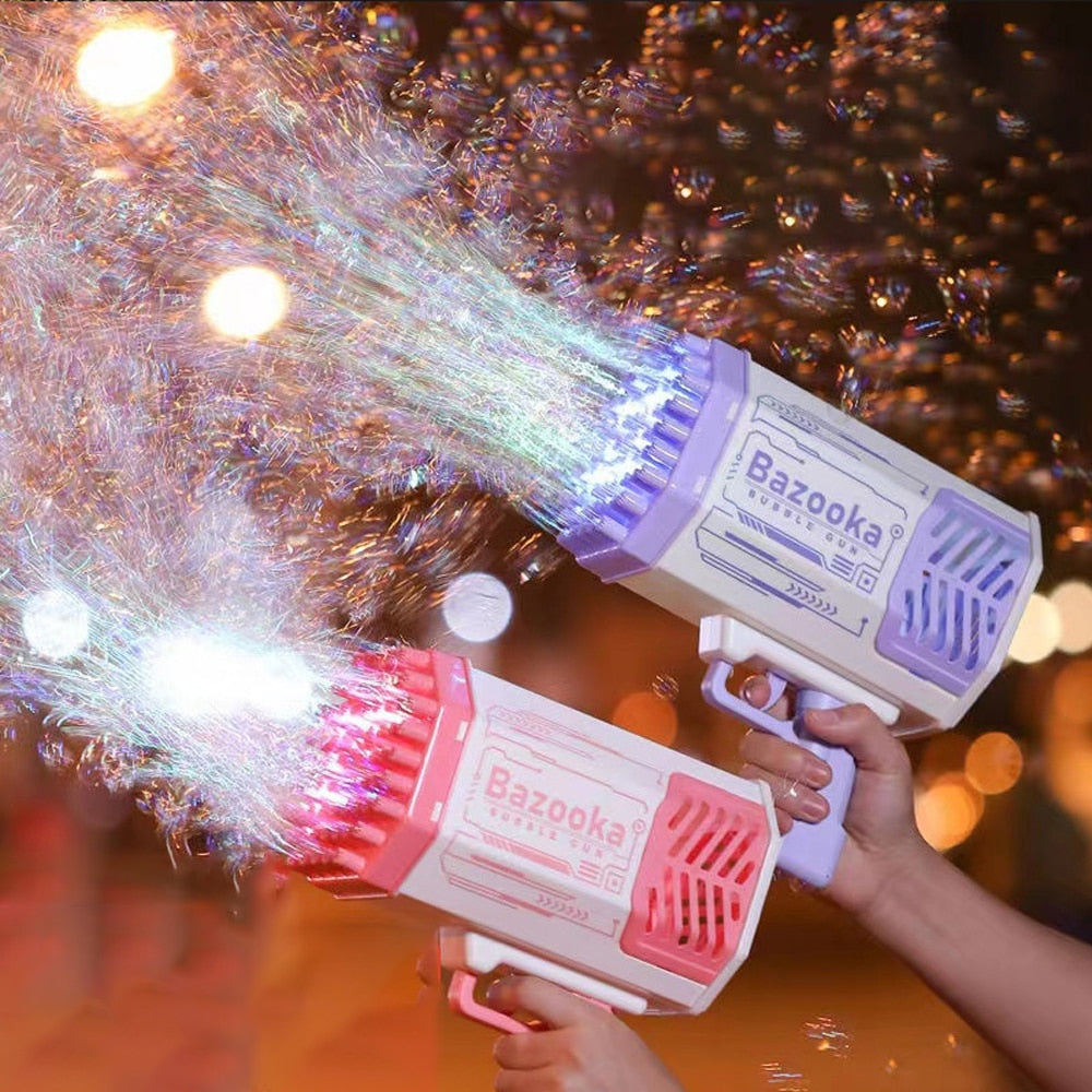 Bubble Machine with Lights - mudfm