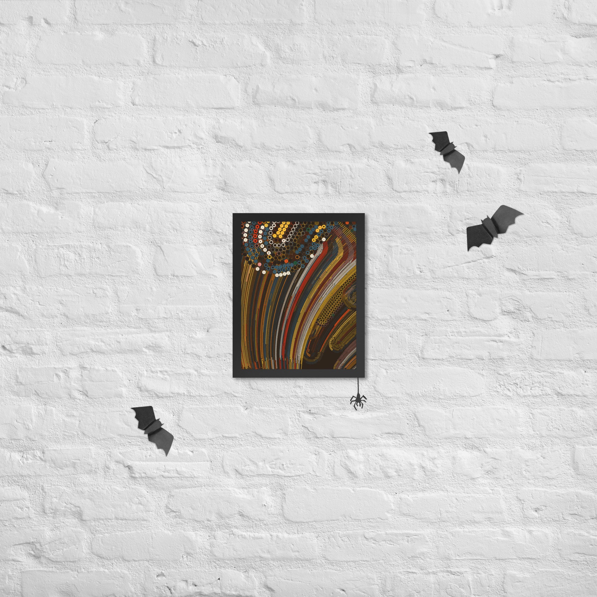 Upward - Framed poster - mudfm
