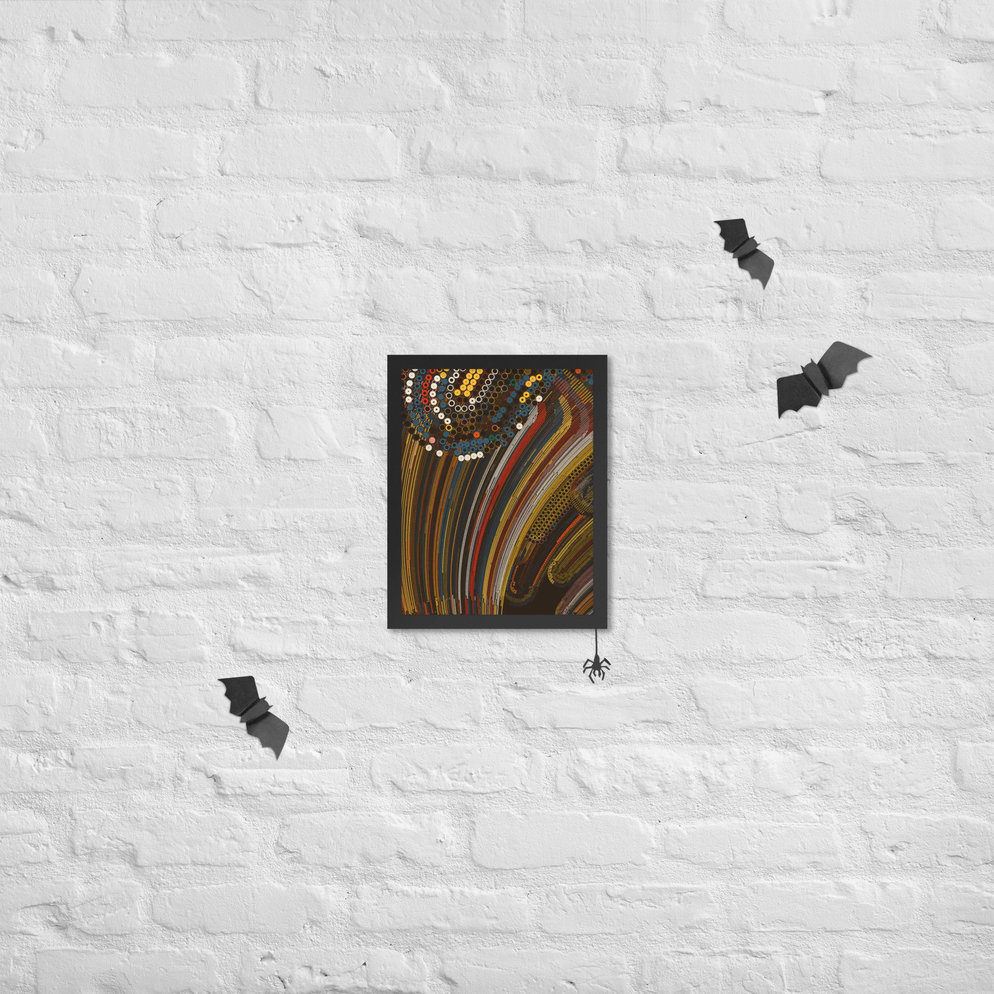 Upward - Framed poster - mudfm