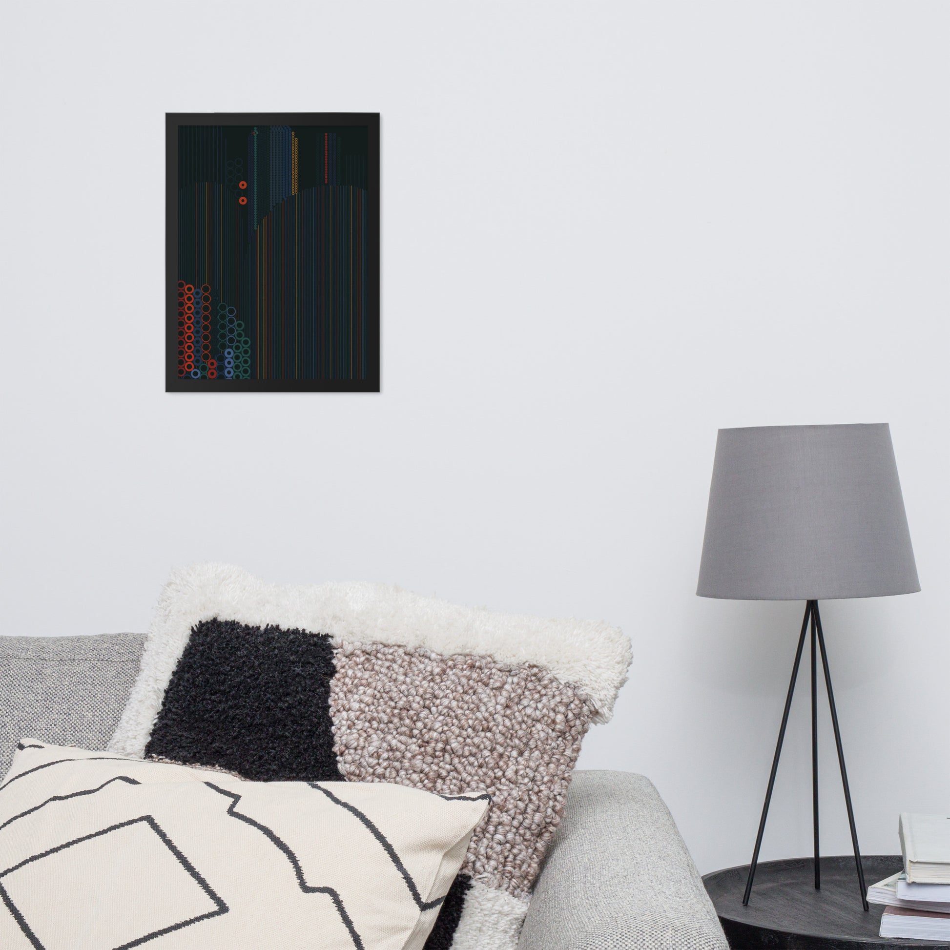 Cities - Framed poster - mudfm