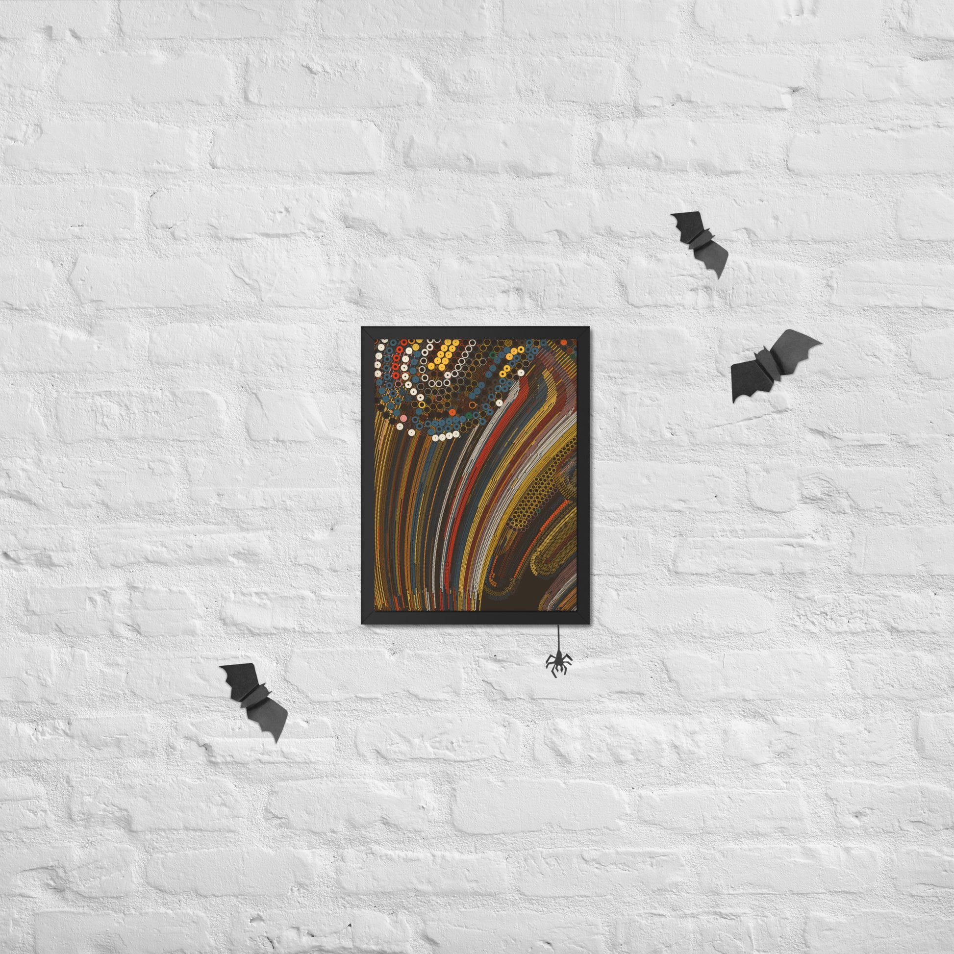 Upward - Framed poster - mudfm
