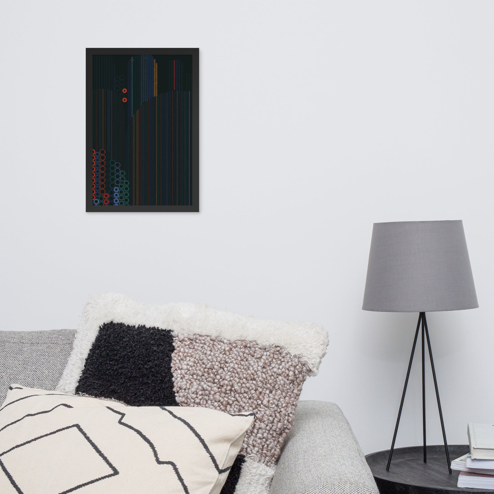 Cities - Framed poster - mudfm