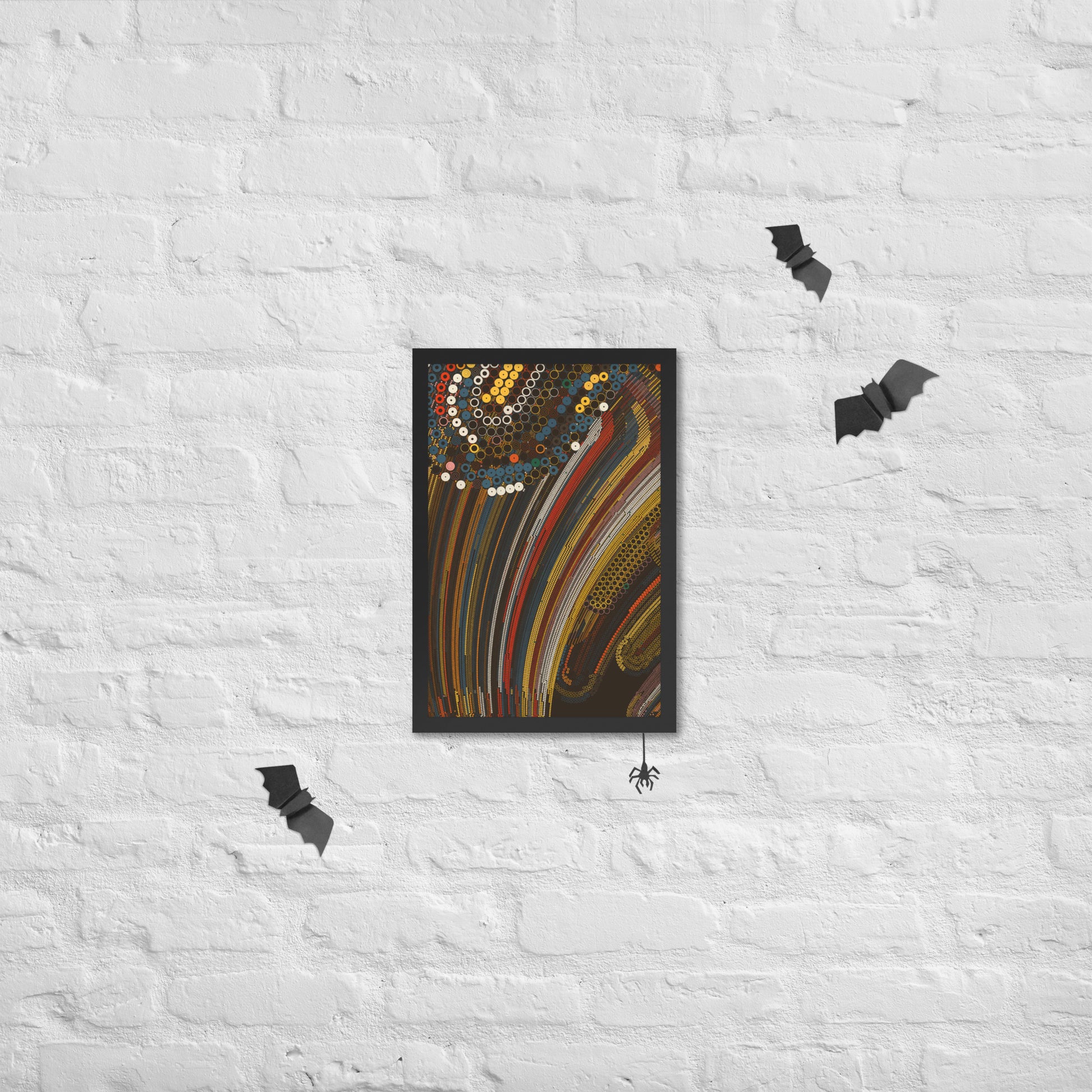 Upward - Framed poster - mudfm