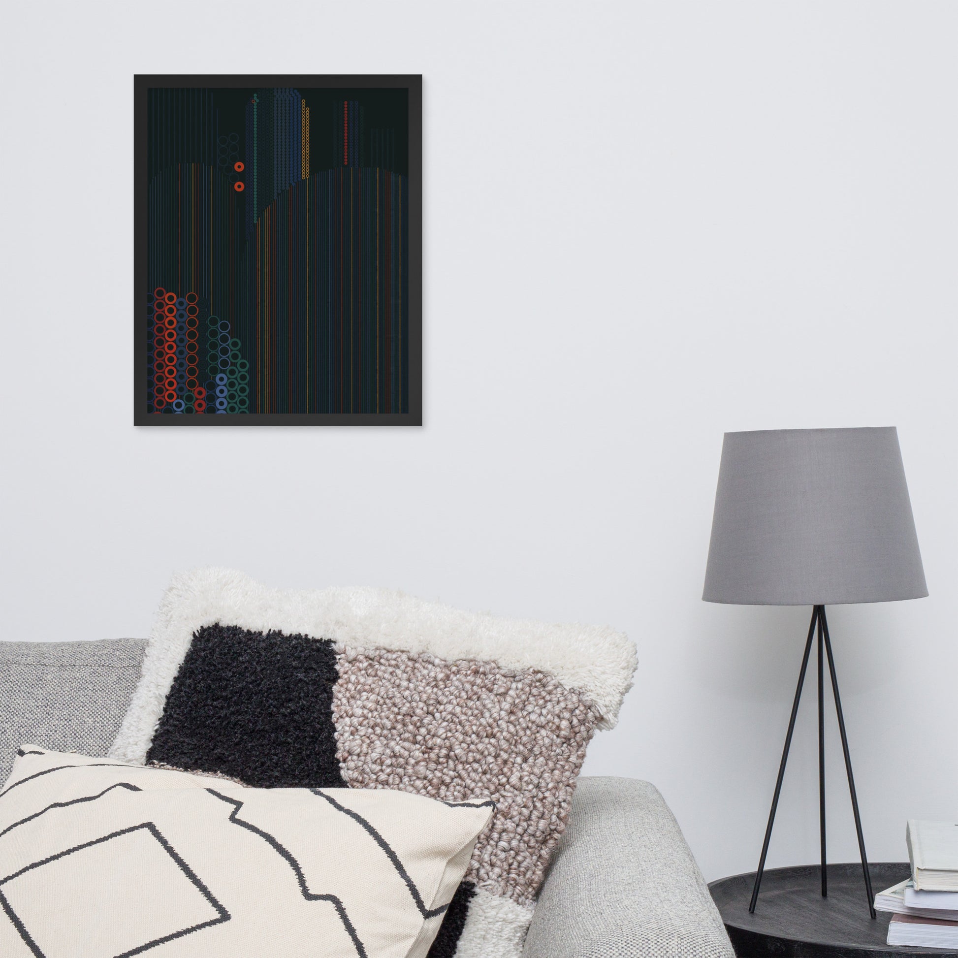 Cities - Framed poster - mudfm
