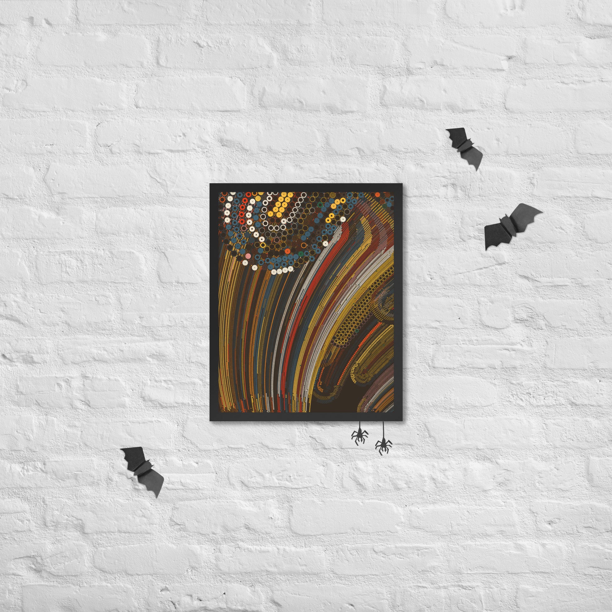 Upward - Framed poster - mudfm