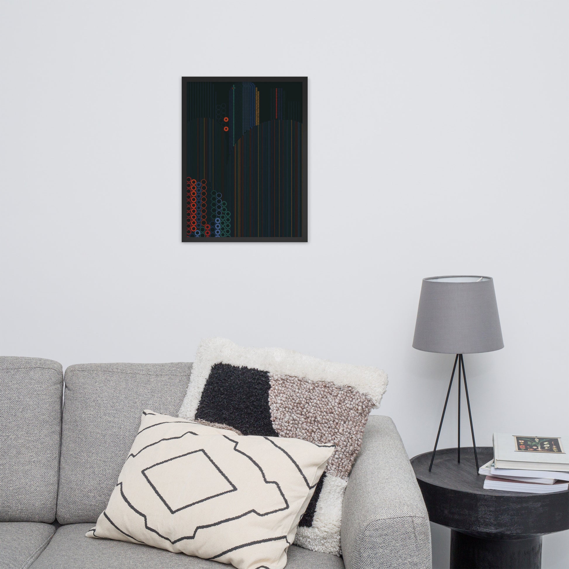 Cities - Framed poster - mudfm