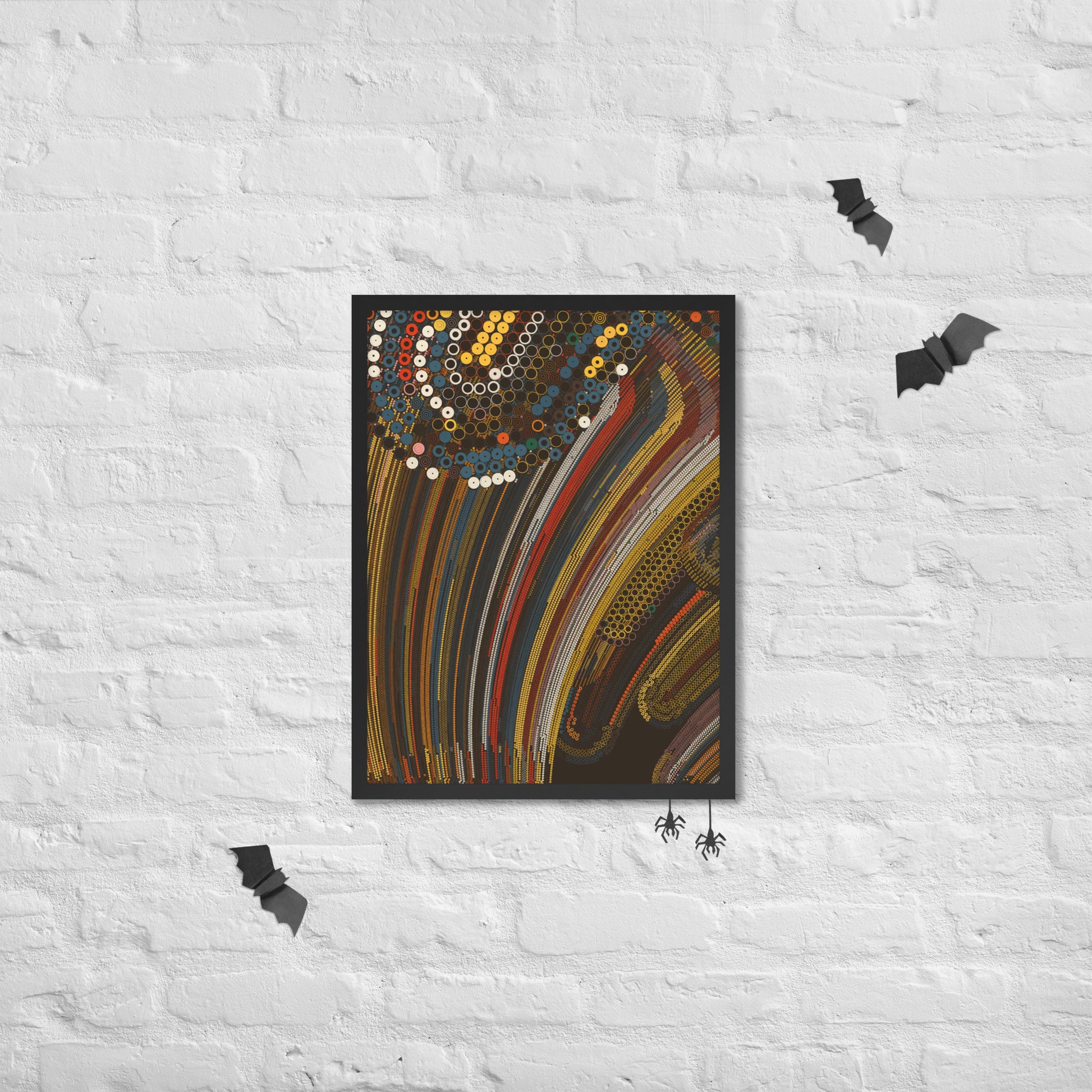 Upward - Framed poster - mudfm