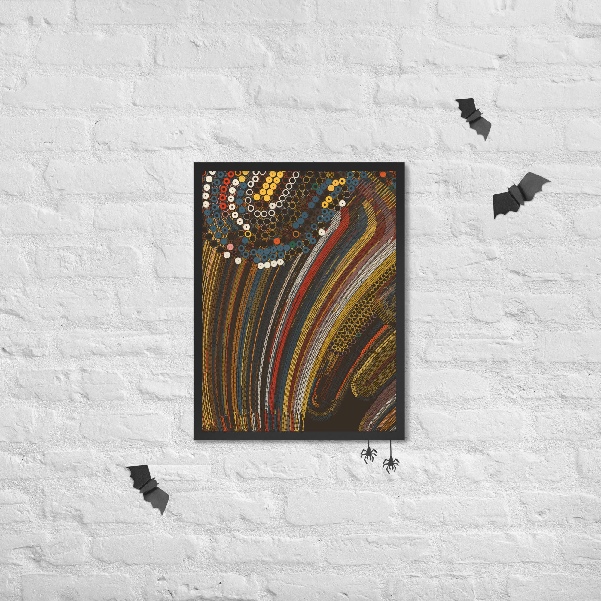 Upward - Framed poster - mudfm