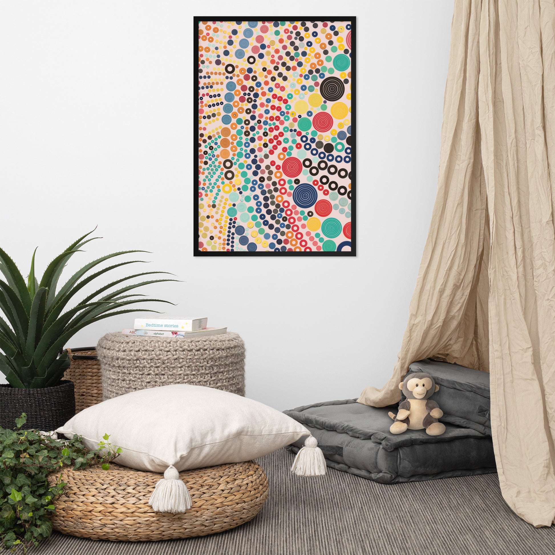Cereal - Framed poster - mudfm