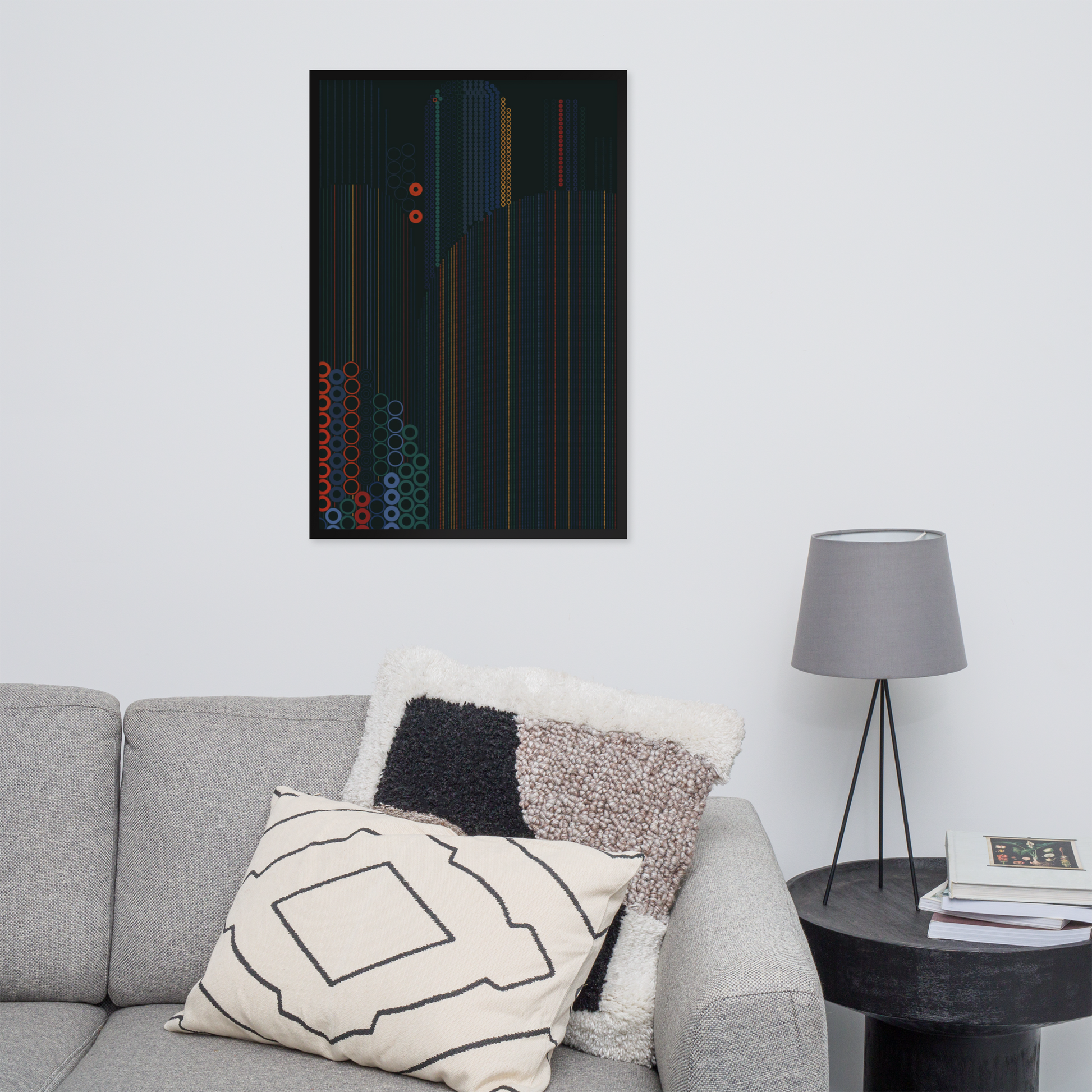 Cities - Framed poster - mudfm