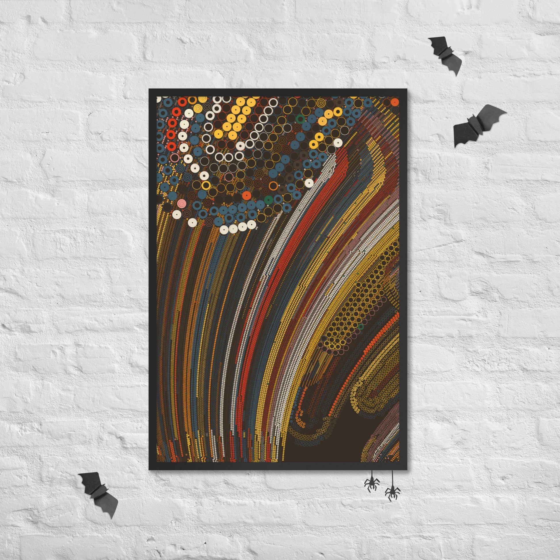 Upward - Framed poster - mudfm