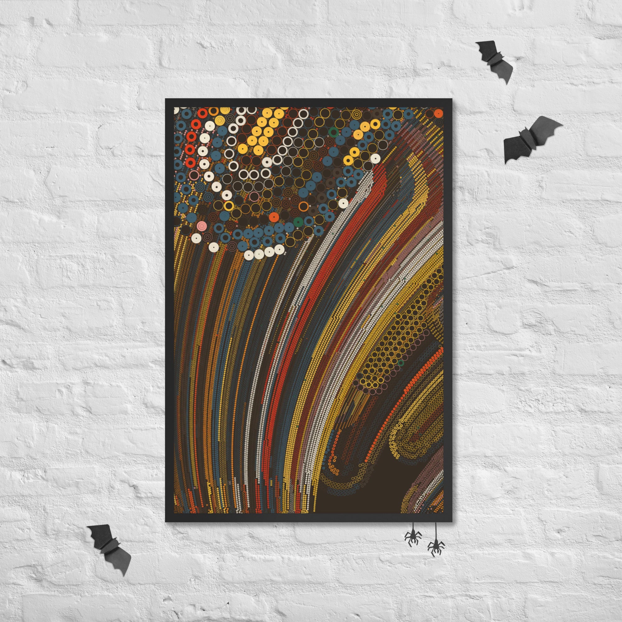 Upward - Framed poster - mudfm