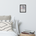 Waves Come Crashing - Framed poster - mudfm