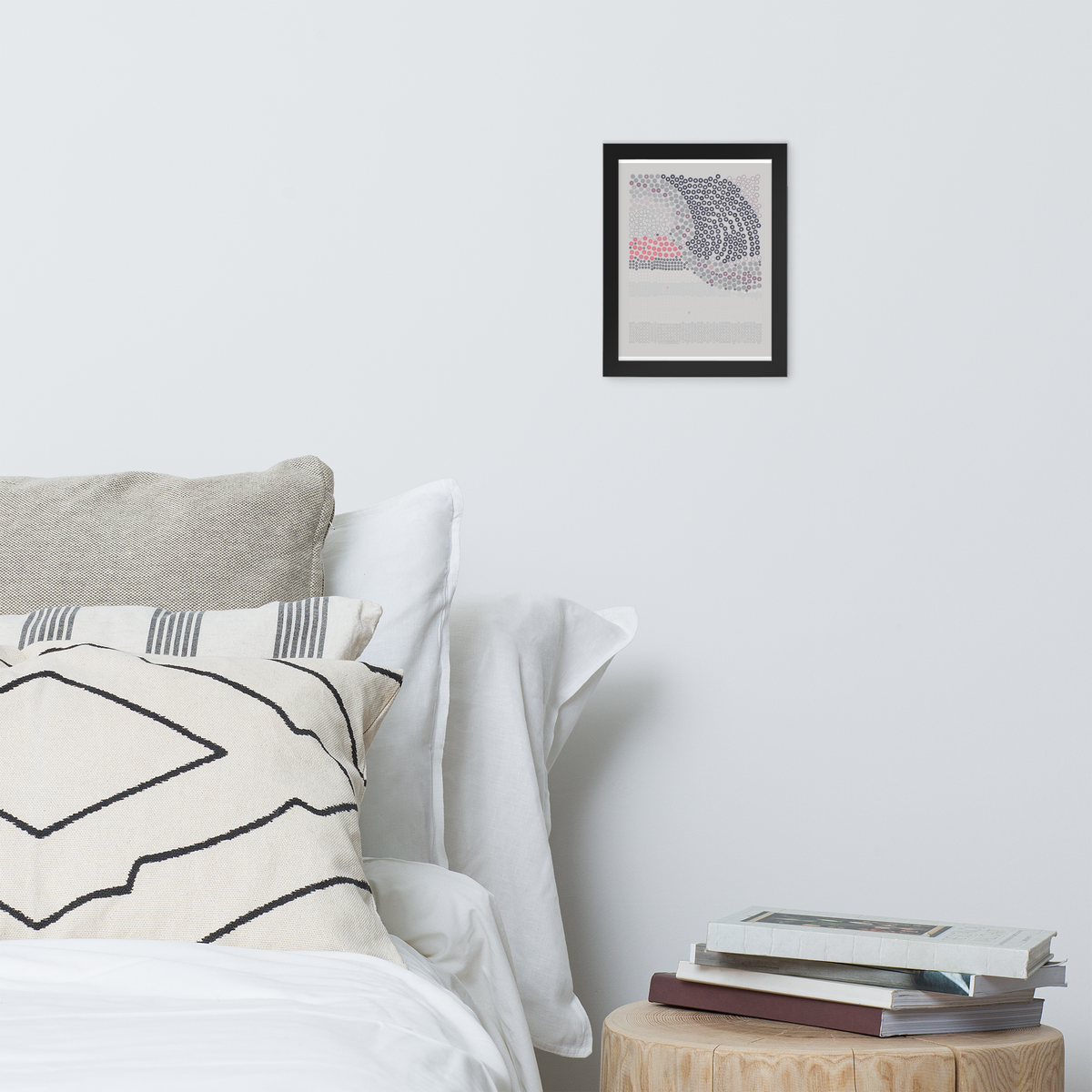 Waves Come Crashing - Framed poster - mudfm