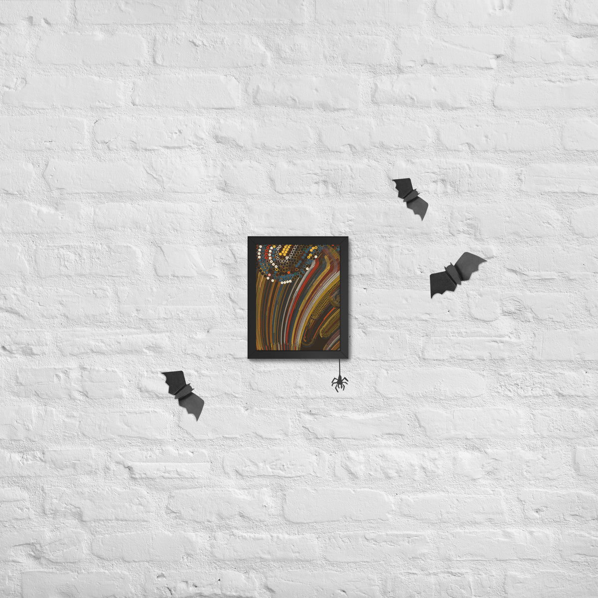 Upward - Framed poster - mudfm