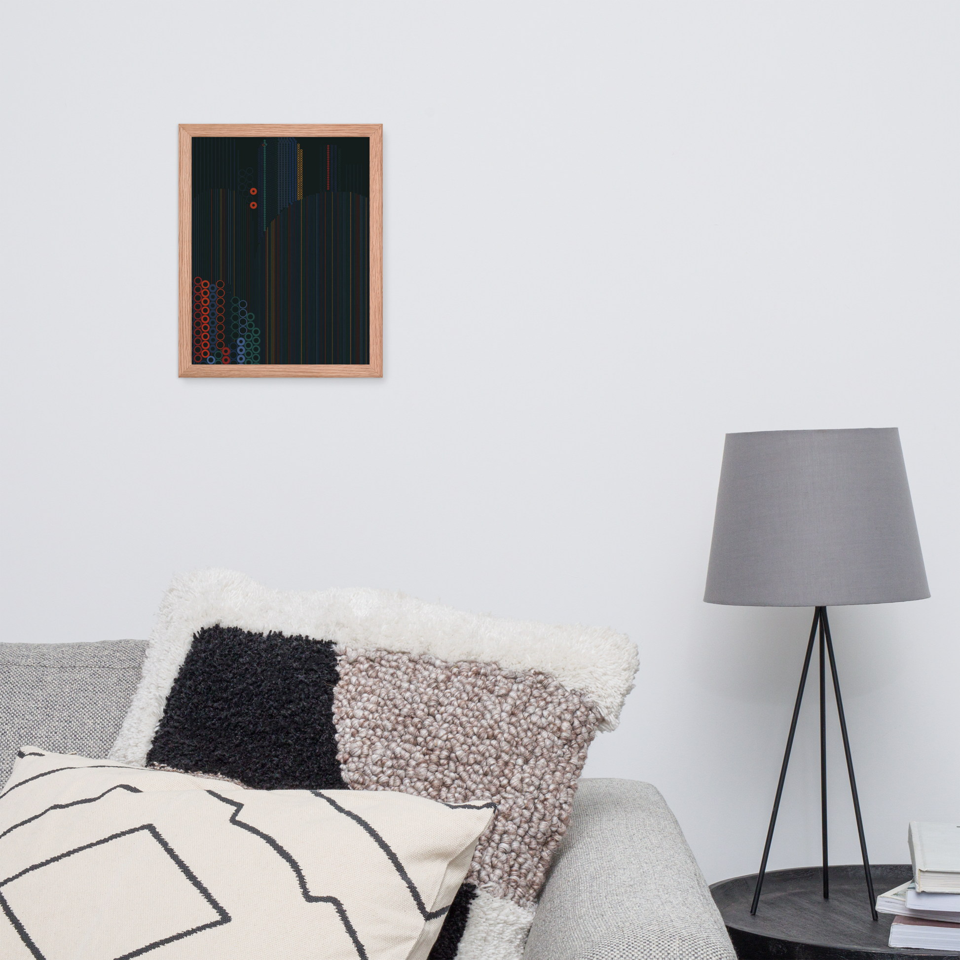 Cities - Framed poster - mudfm