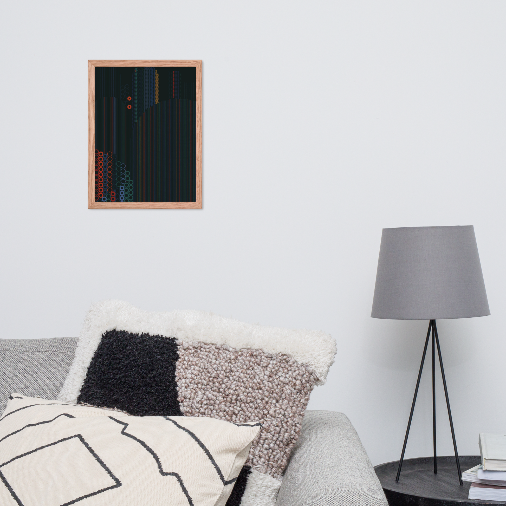 Cities - Framed poster - mudfm