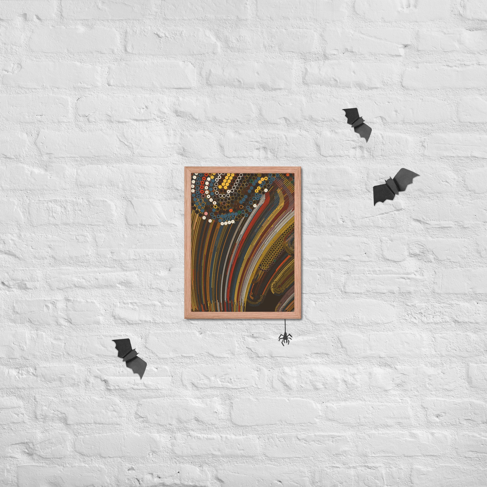 Upward - Framed poster - mudfm