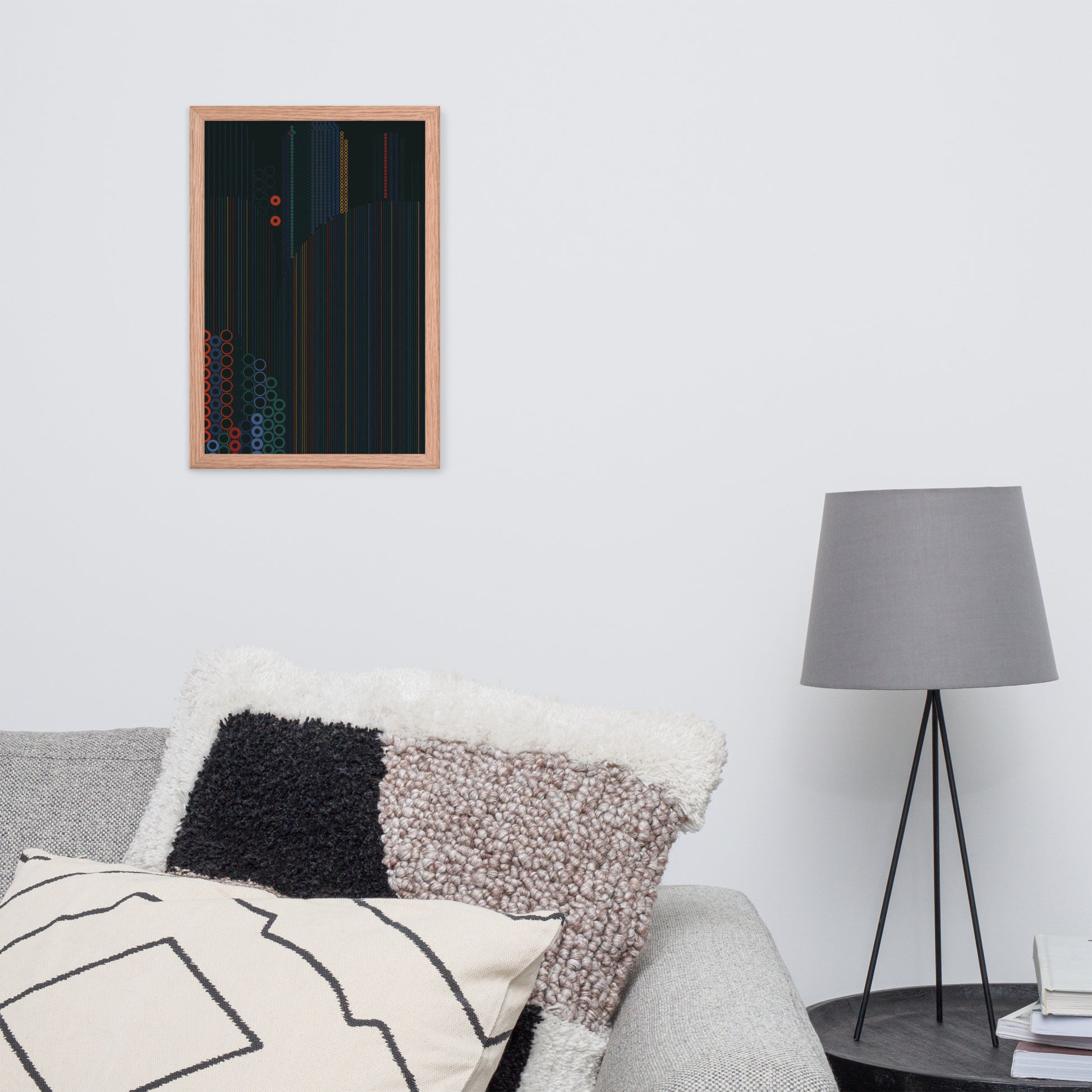 Cities - Framed poster - mudfm